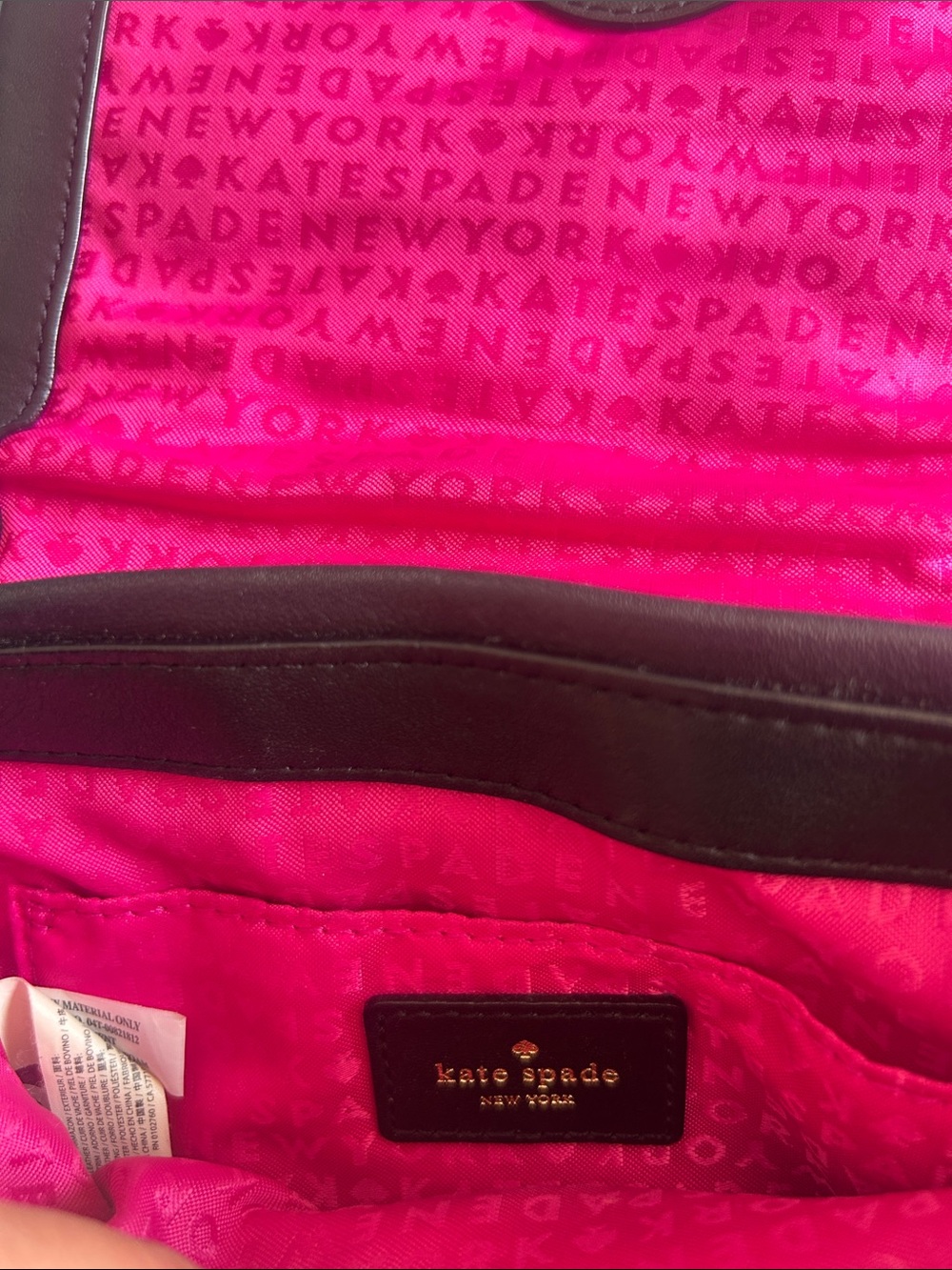 kate spade Black Quilted Crossbody with Gold Turn-Lock - Picture 4 of 4